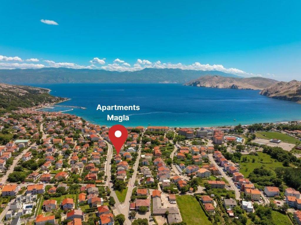 Apartments Magla With Terrace Baška Esterno foto