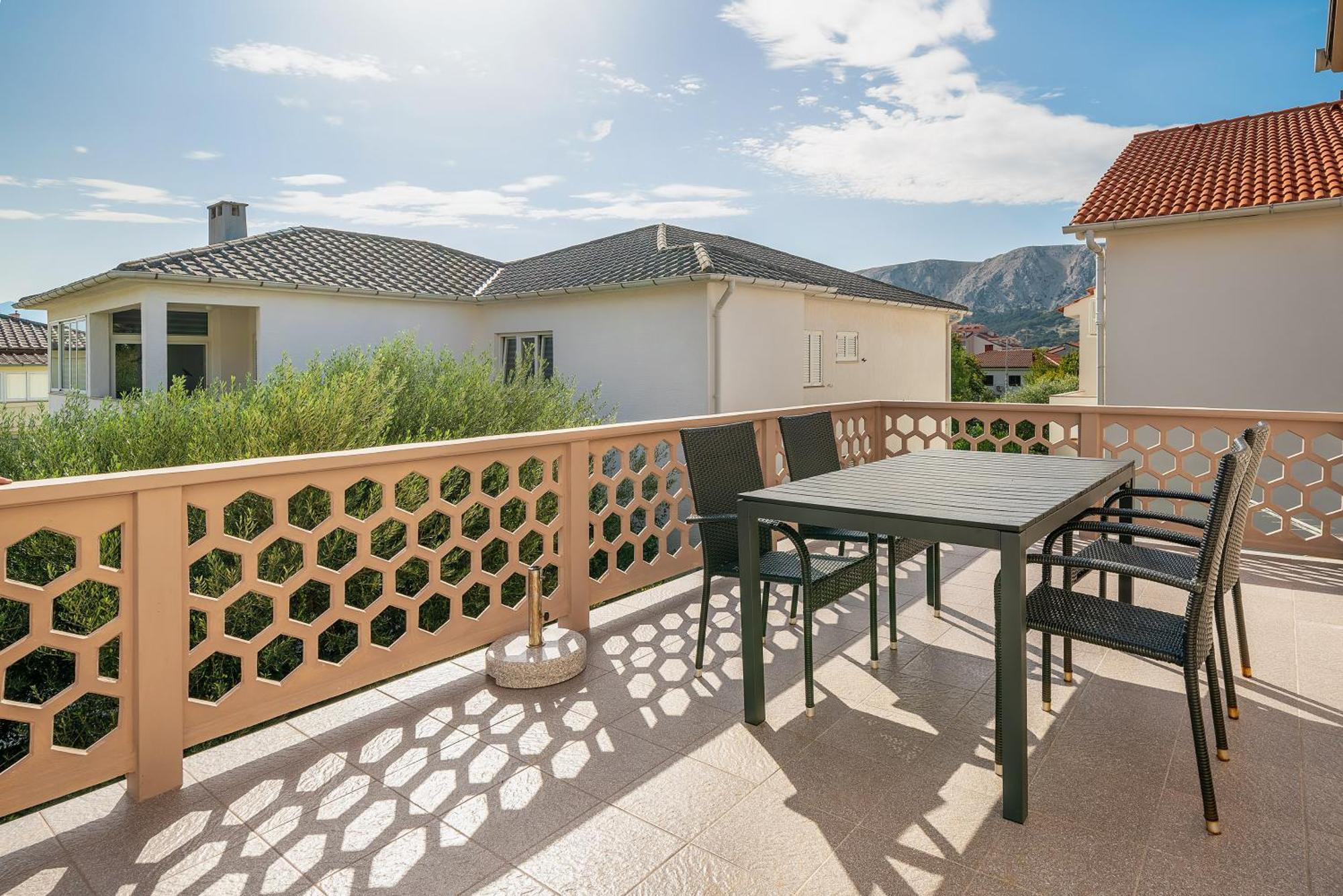 Apartments Magla With Terrace Baška Esterno foto